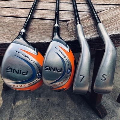 希少　左　レフティ　美品　PING ピン　モクシー　ジュニア　ゴルフクラブセット Ping Moxie Junior Set | eBay 希少 左 レフティ 美品 PING ピン