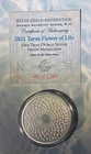 TORUS FLOWER OF LIFE #10 SACRED GEOMETRY 1oz 999 2021 Silver Shield COA 496/2369