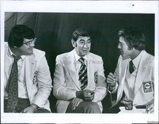 Alex Karras Frank Gifford Howard Cosell Celebrity Nfl Football A Photo 7X9