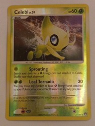 Celebi 7/123 Mysterious Treasures Reverse Holo