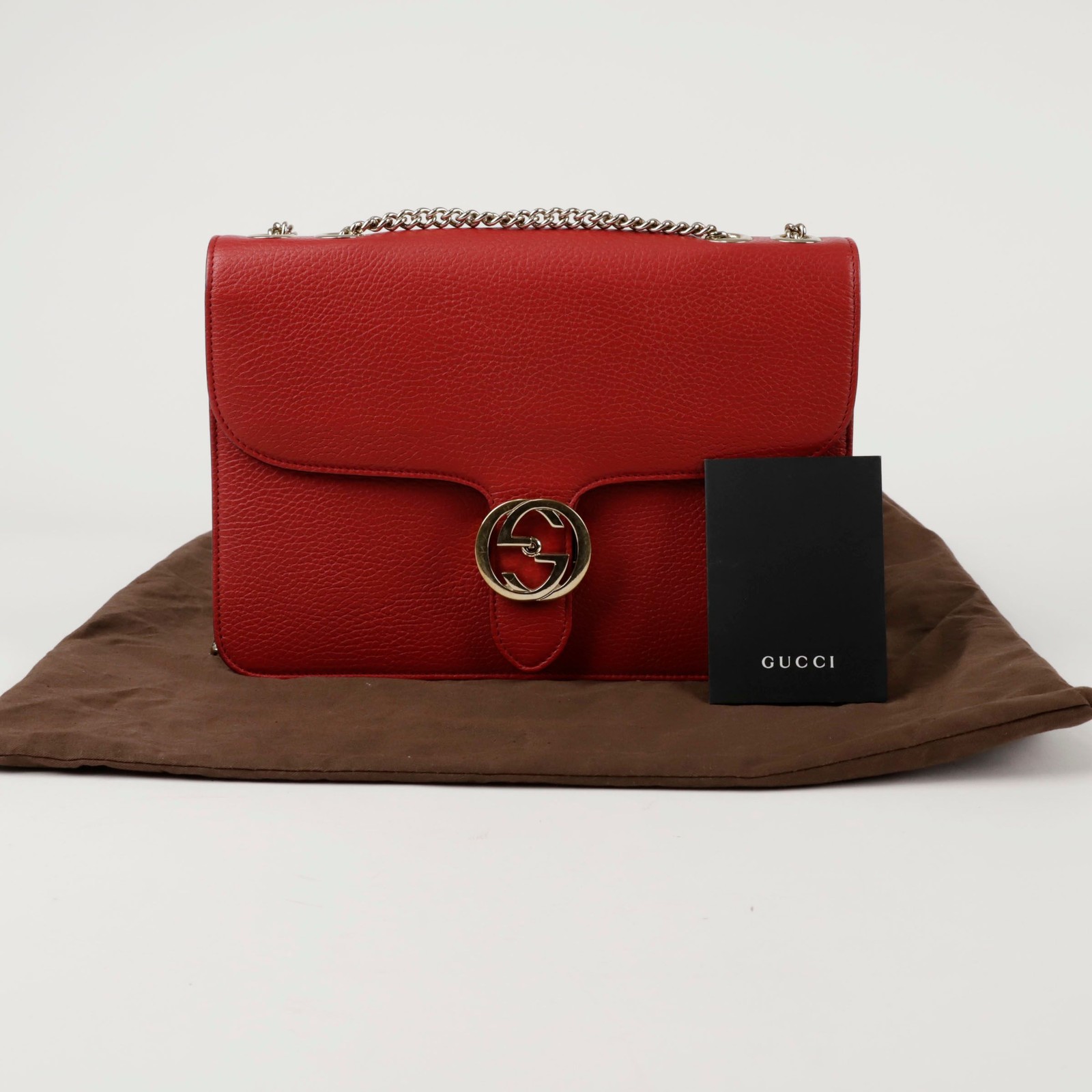 Gucci Interlocking Medium Shoulder Crossbody Bag … - image 1