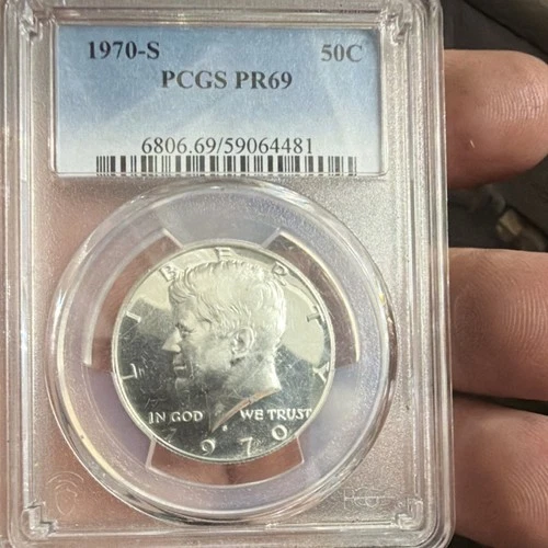 1970-S Kennedy Half Dollar Silver Proof PCGS PR69 San Francisco