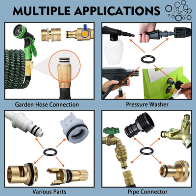 #ad 7 Size Water Hose Gasket and 20 Size O Ring Rubber Washer Assortment Kit 610 ... $28.70