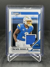 2024 Panini Donruss Football Derwin James Jr. Threads Patch #DTH-DJA