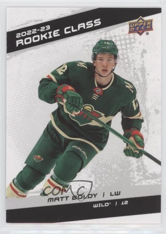 2022-23 Upper Deck Series 1 2022-23 Rookie Class Matt Boldy #RC-1 RC 1o1