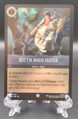 But I'm Much Faster 195/204 Whispers in the Well Cold Foil