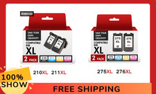 210XL 211XL 275XL 276XL Black  Color Ink Cartridge Combo For Canon MP250 TS3522