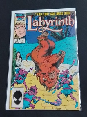 Labyrinth #2 - Marvel Comics - December 1986 -  Based on David Bowie Film