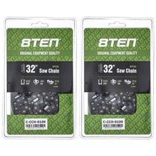 Ripping Chainsaw Chain 32 Inch .050 3/8 105 DL for Echo Husqvarna 2 Pack