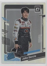 2024 Panini Donruss NASCAR Rated Optic Holo Prizm Jake Garcia #95 Rookie RC 7pv