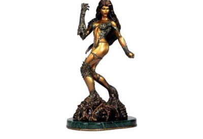 Witchblade Faux Bronze Statue CS Moore Studio