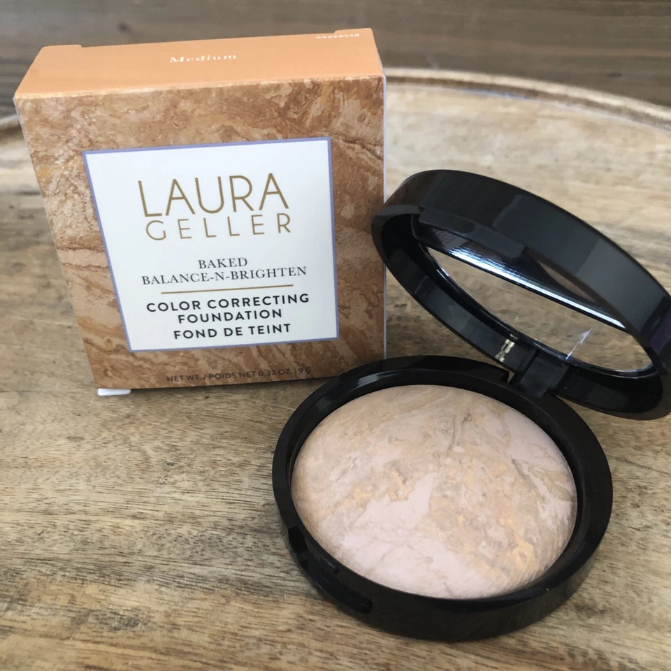 LAURA GELLER  Baked Balance-n-Brighten Color Correcting Foundation Medium 0.32oz - Image 2 of 4