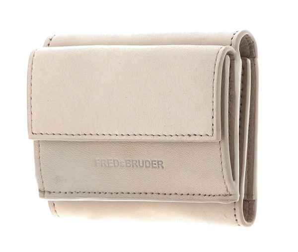 Fredsbruder Bobonia Foldover Wallet GeldböRse Marble Beige Neu-image