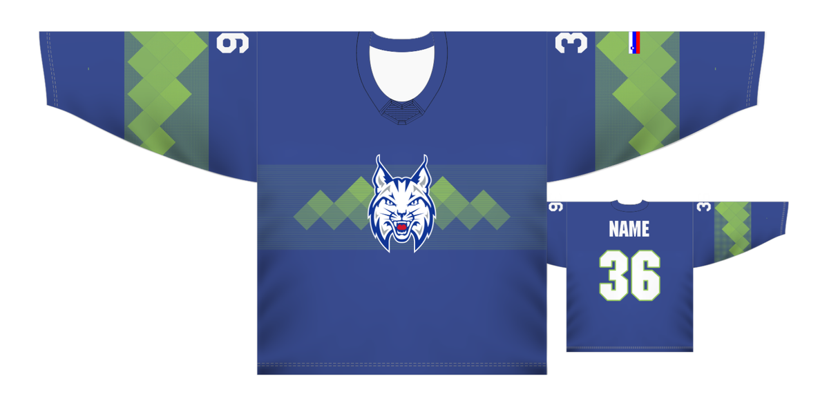 Sweden Team Slovenia Hockey Jersey Team Sweden Olympic Nike Blue