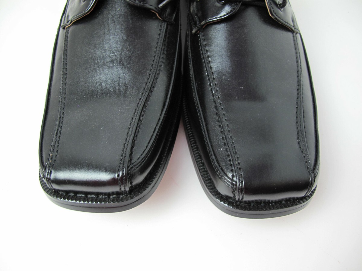 Majestic Collection Mens Black Leather Oxford Dress Shoe Formal Lace US Size 13 adviicd Dress Shoes for Men Wide Width Mens Classic Dress  main image 2