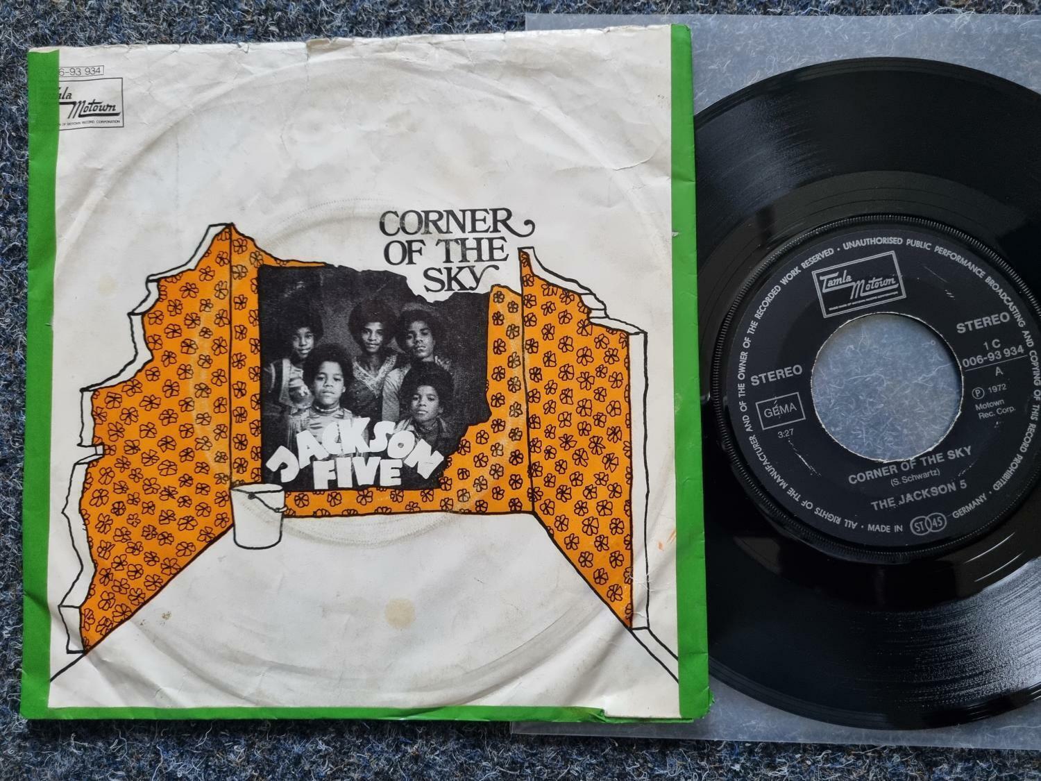 7"" Single Vinyl Jackson Five/ Michael Jackson - Corner of the sky Germany