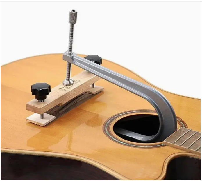Clip morsetto professionale per il fissaggio del ponte della chitarra foto 6