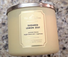 White Barn Sugared Lemon Zest 3-Wick Scented Candle 14.5 oz