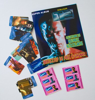 gum stickers from the 90s Terminator 2 remastered наклейки от gum stickers from the 90s Terminator 2 remastered наклейки от