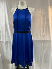 NWT Banana Republic Blue with Black Piping Size 10 T Dress
