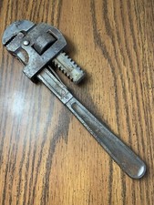Vintage Ben Hur 10" inch Adjustable Pipe Wrench Drop Forged Steel USA Benhur