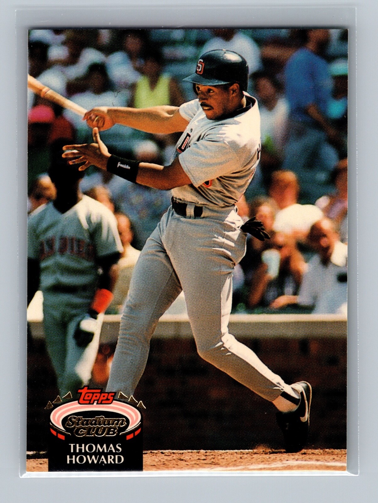 Thomas Howard San Diego Padres #401 Topps Stadium Club 1992 Baseball Card