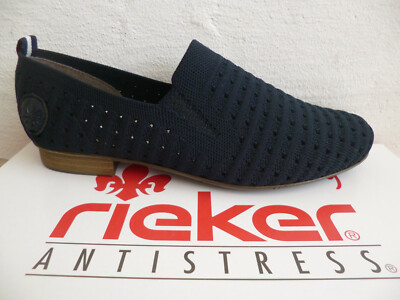 Rieker Slipper Ballerina Sneakers Shoes blue 51984 NEW