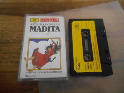 Tape Kinder Wolfgang Buresch - A. Lindgren : Madita (41min_ab 4J) DGG