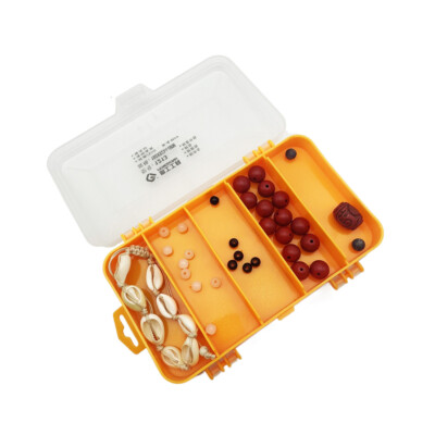electronic component tackle box Electronic Components Storage Box Tackle Box Double sided plastic PP Yellow