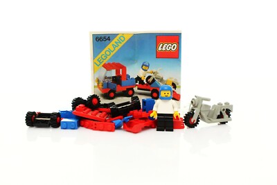 Lego Town Classic Traffic Set 6654 Motorcycle Transport 100% cmpl