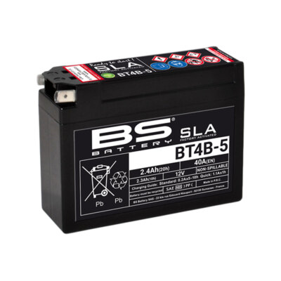 Batteria AGM BT4B-5 Per Yamaha TTR110EX 110 - Ricambio Motocicletta, Tecnologia SLA - Foto 5