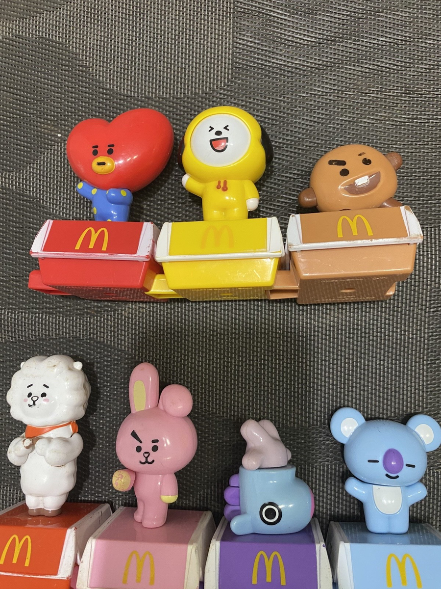 McDonald's BTS Figure BT21 Loose Complete Full Set | eBay