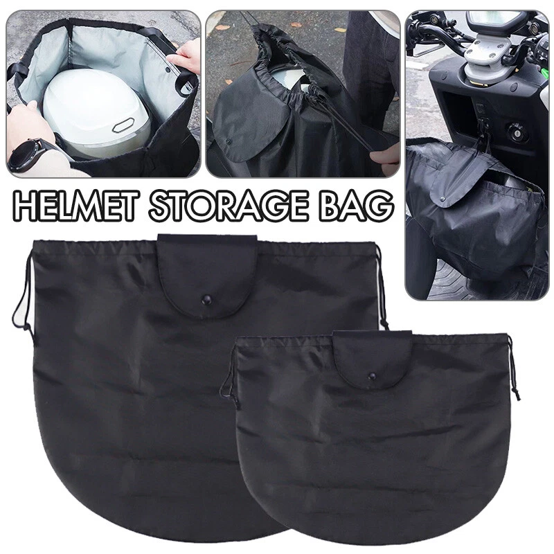Bolsa de almacenamiento portátil para casco de motocicleta al aire libre para moto Foto 3 de 4