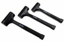 US PRO Dead Blow Hammers 3pc Rubber Hammer 1lb 2lb 3lb Set 1664 New