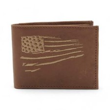 Patriot Brown Leather Wallet