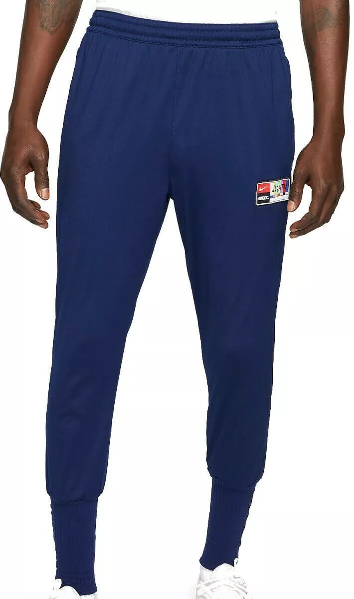 $80 NEW Men&#039;s Nike FC &#034;Joga TV&#034; Knit Sock Soccer Pants Blue DA8145 Medium | eBay