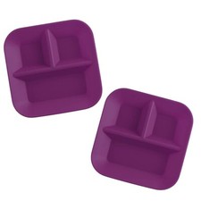  100 Silicone Plates for Babies  Kids  MADE IN THE USA  BPA, B... Fast Ship