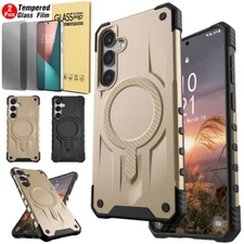 For Samsung Galaxy S25 Plus/S25/Ultra Rugged Case Cover Privacy Screen Protector