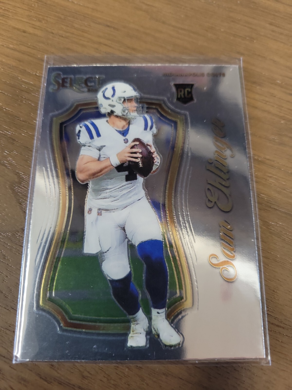 Sam Ehlinger 2021 Panini Select Certified Rookies RC #SCR-25 Indianapolis Colts