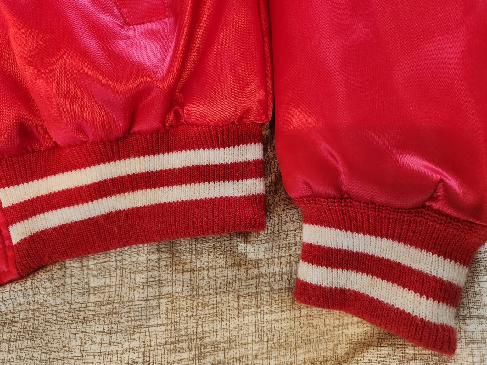 Vtg Red Active Generation Snap Button Jacket Size… - image 2