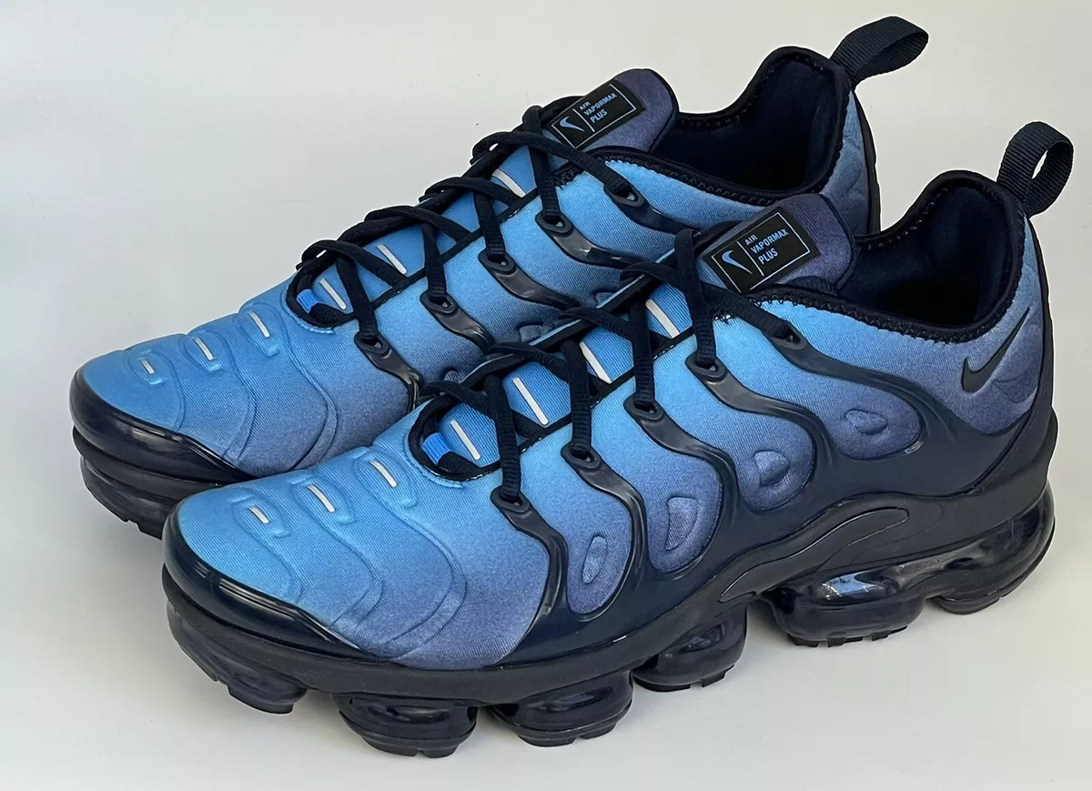 Vapormax shop shoes blue