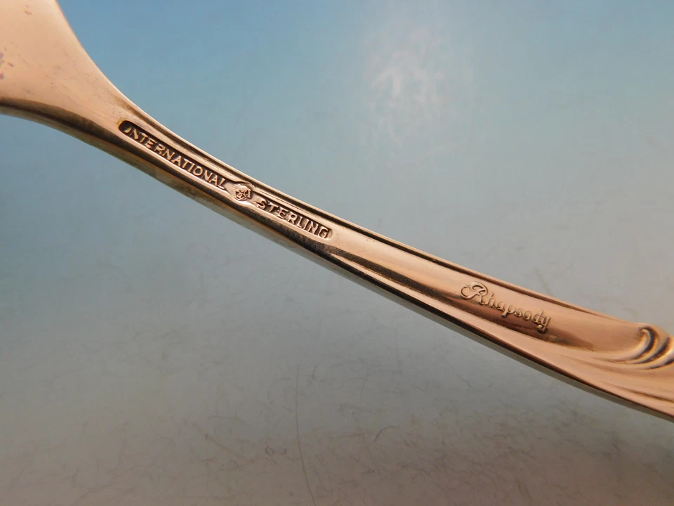 Rhapsody New by International Sterling Silver Flatware Set 8 Service 32 pieces - Image 4 of 4