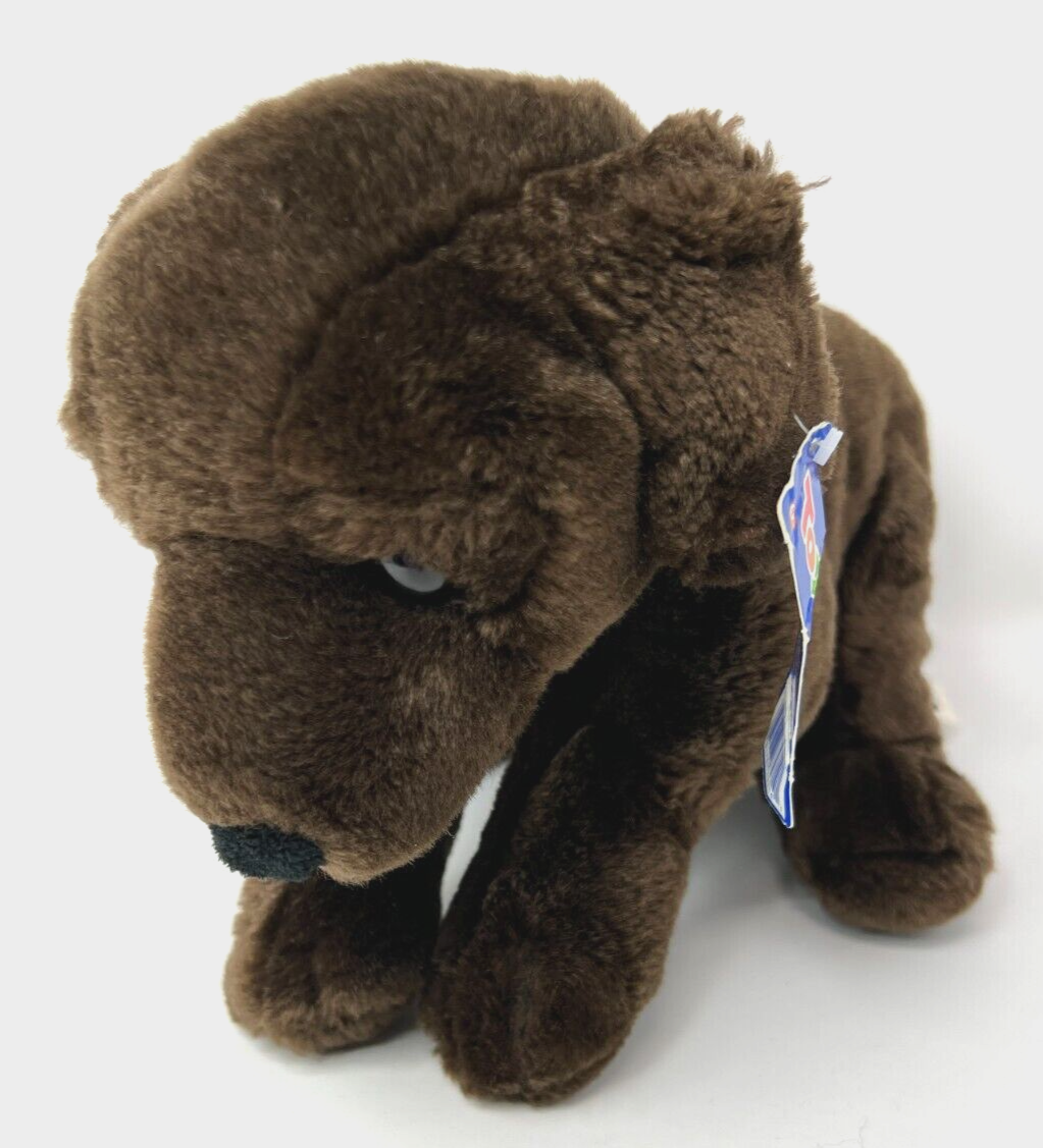 Toys R Us 2010 Brown Chocolate Lab Puppy Dog Plush 15” Labrador