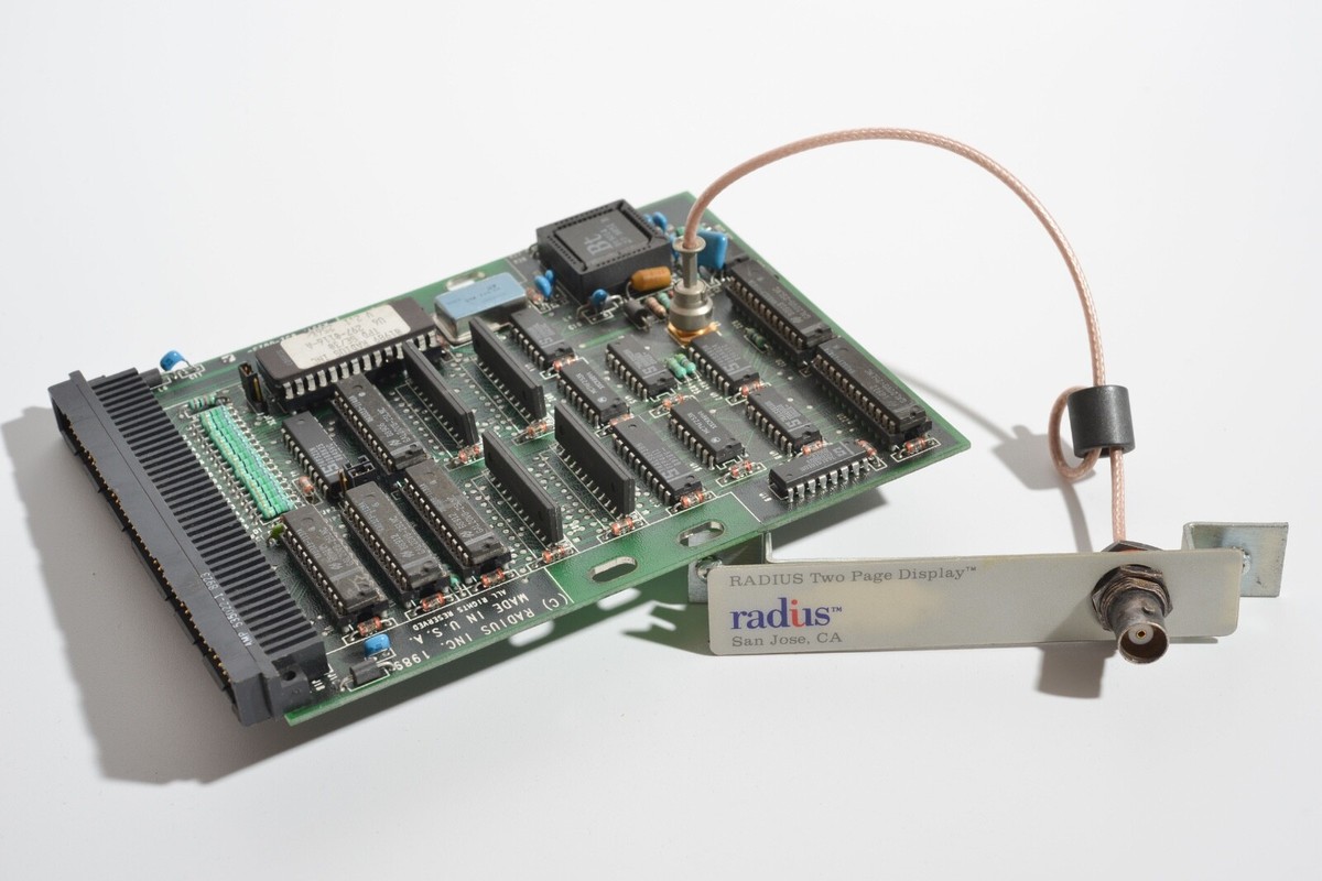 Radius TPD Two Page Display PDS video card for Macintosh SE/30 | eBay