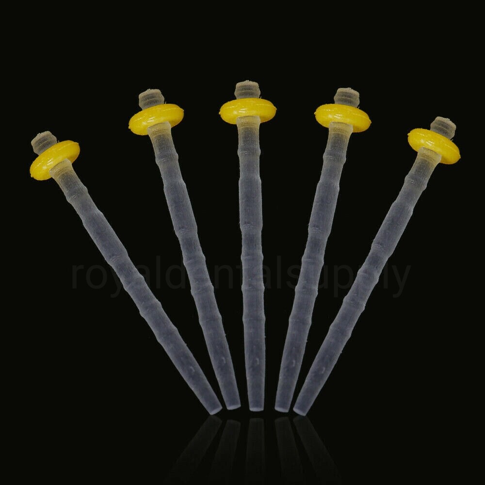 100 Pièces Pivots Dentaires En Fibre De Verre/quartz Pour Endodontie - Diamètres 1.0 à 1.9 Mm - Neuf Sous Emballage