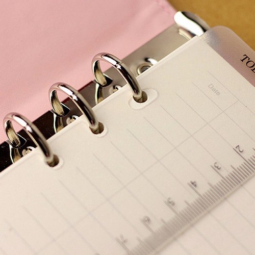 A5/A6/A7 Size Today Page Marker Frosted Plastic Ruler Insert Refill Organiser #A - Picture 9 of 12