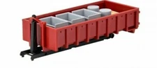 HO Kibri 15709 Roll-Off Skip Container with Load KIT