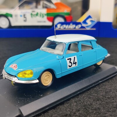 AUTO ELIGOR CITROEN DS 21 1987 RALLY MONTE CARLO #34 1:43 IN BOX REF 1124