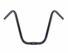 ORIGINAL STEEL V APE LOWRIDER HANDLEBAR 13" RISE 25.4MM IN BLACK.