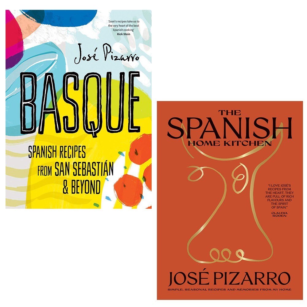 José Pizarro Collection 2 Books Set Basque Spanish,Spanish Home Kitchen Hardcove